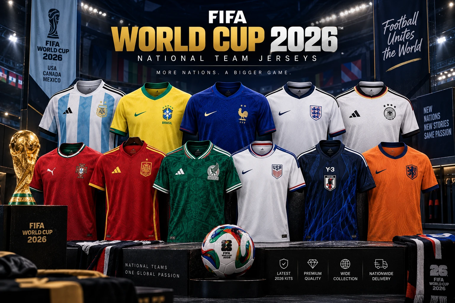 World Cup 2026 Jerseys