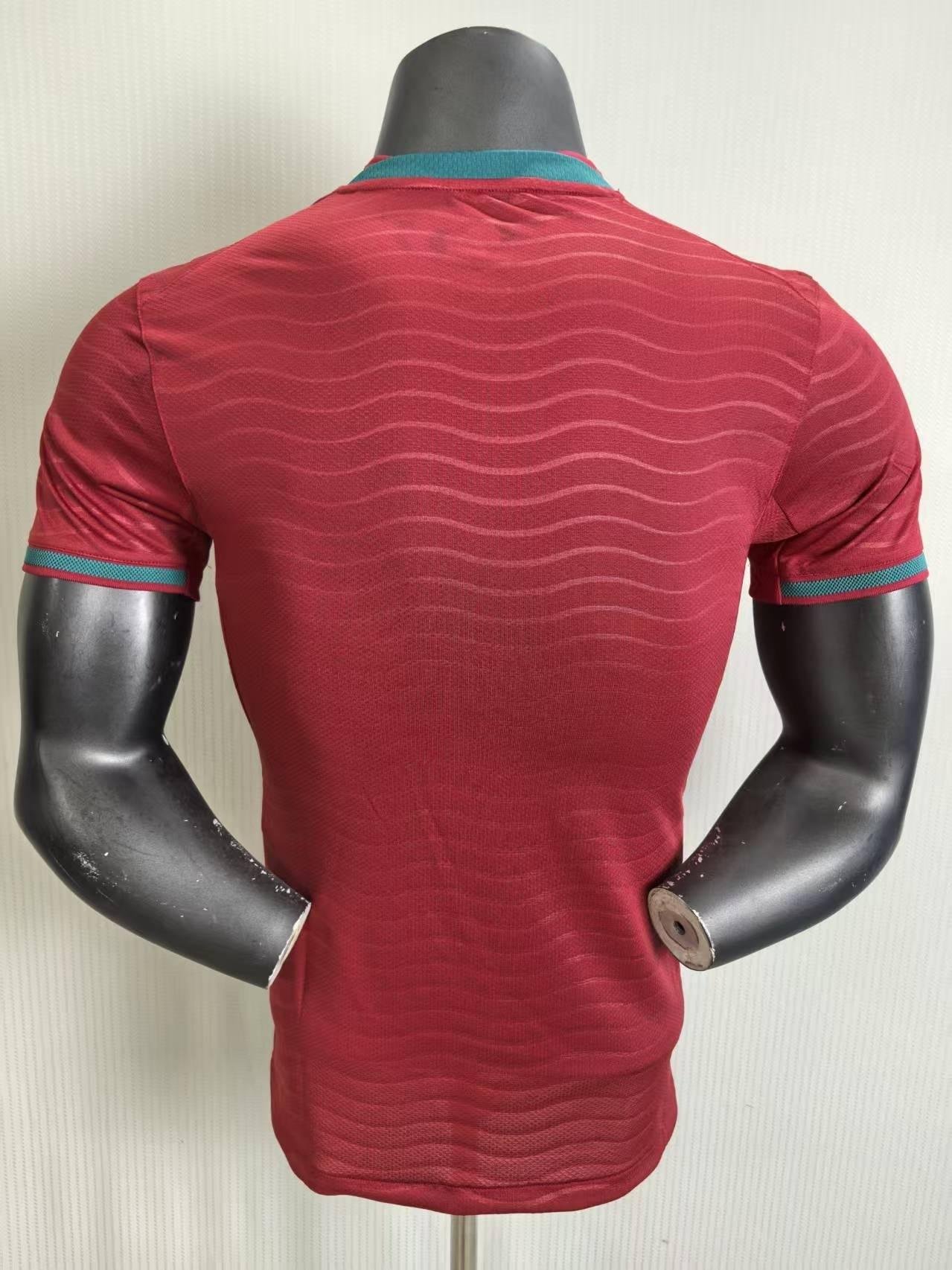 Portugal 2026 World Cup Home Jersey with Ronaldo 7 – Player Version (Half Sleeve) - Image 3