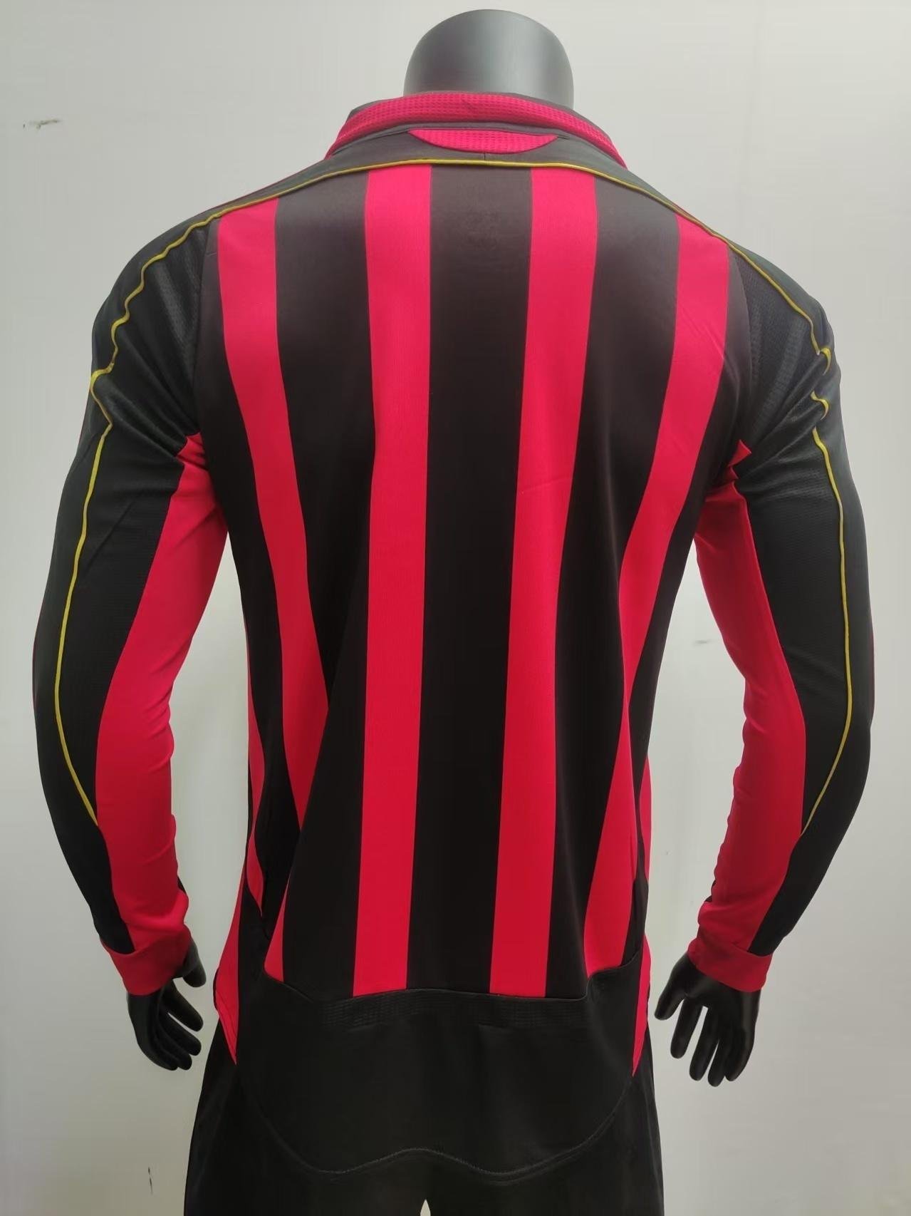 AC Milan 06-07 Home Vintage Full Sleeve- Retro Jersey - Image 5