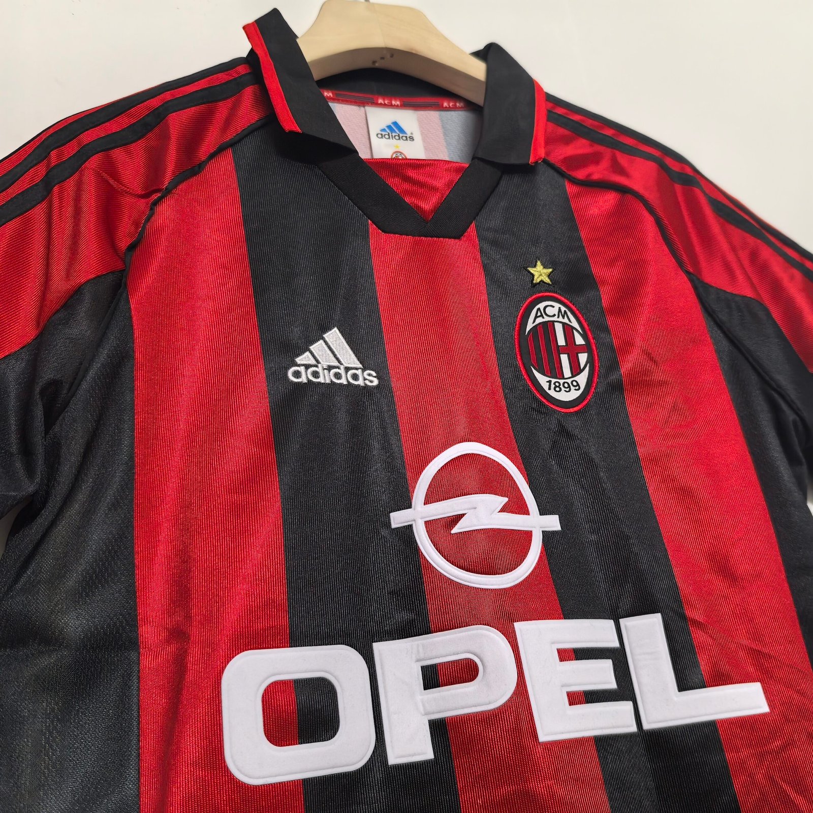 AC Milan 98-99 Home Vintage Half Sleeve- Retro Jersey - Image 2