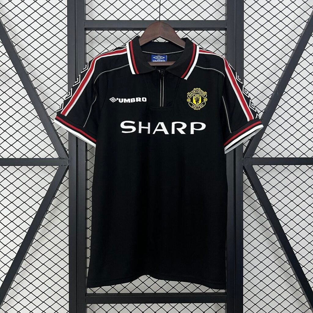 Manchester United 98-99 Black Retro Jersey 1