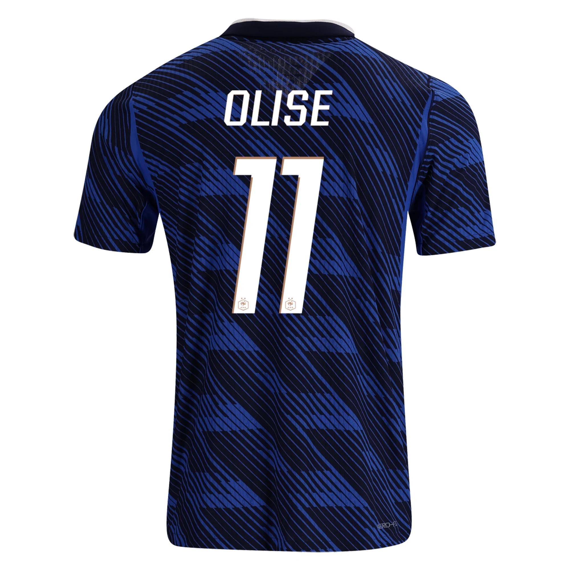 OLISE 11 France World Cup Home Jersey – Player Version (Half Sleeve)