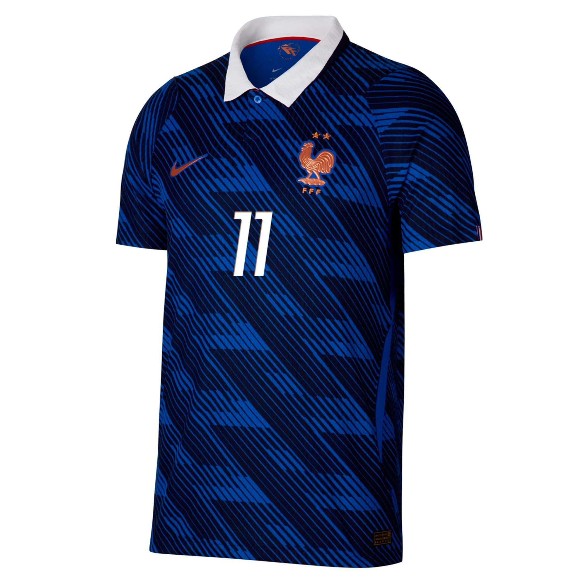 OLISE 11 France World Cup Home Jersey – Player Version (Half Sleeve) - Image 2