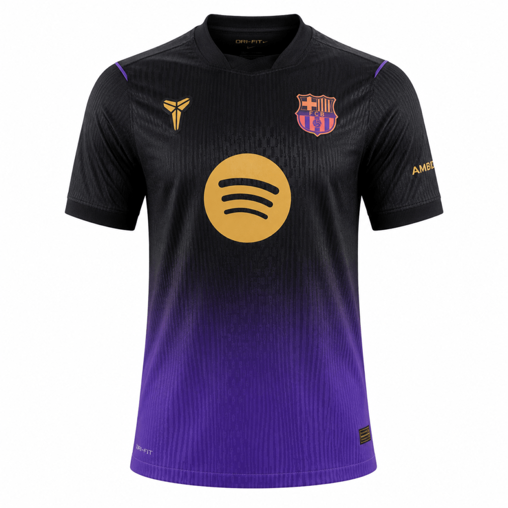 Barca Black Mamba Away Player Half