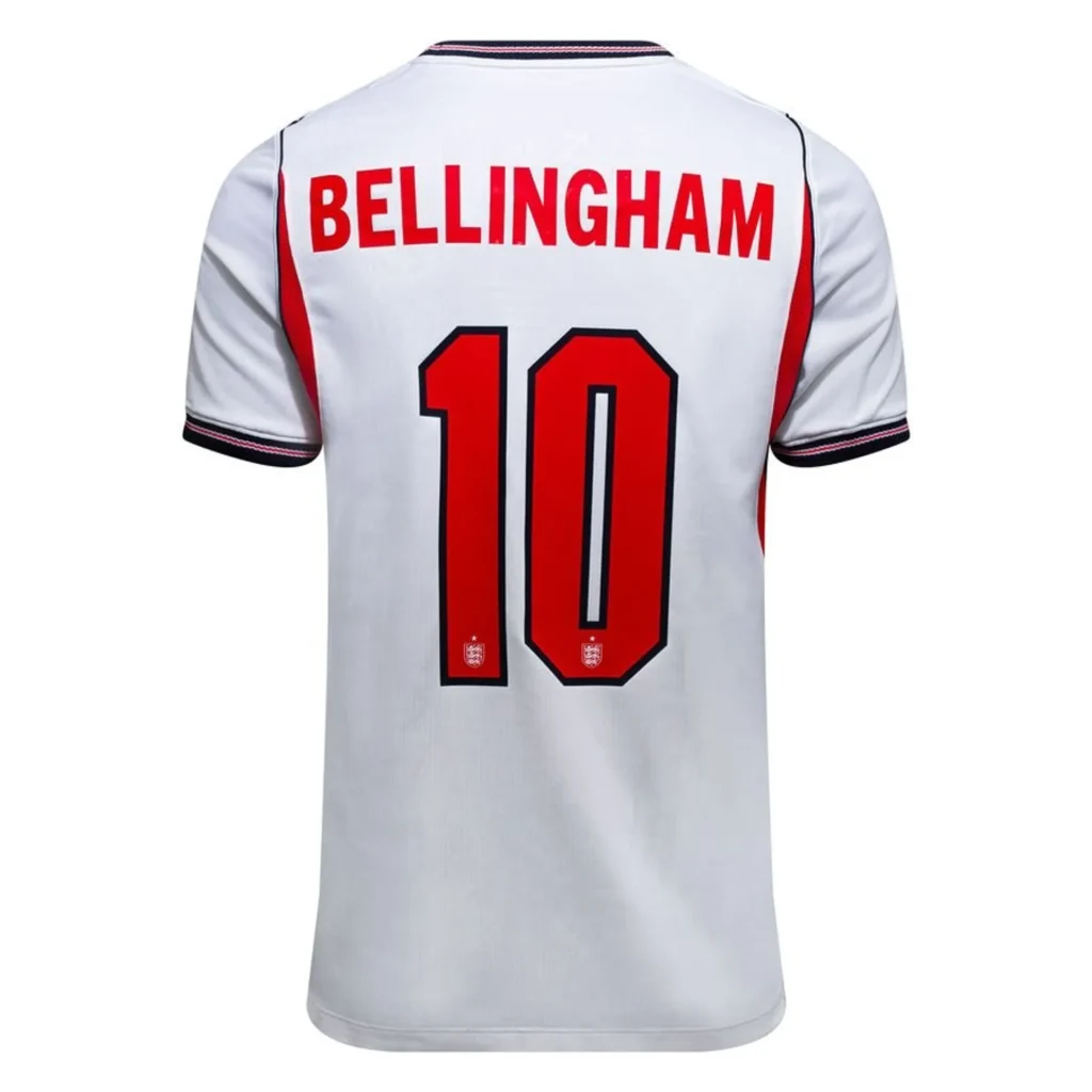 Bellingham 10 England Home Back